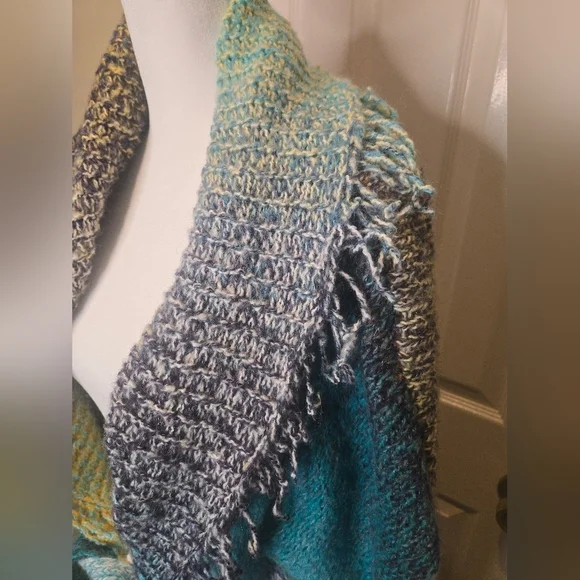 Greylin For Anthropologie Natalia Fringed Cardigan Size 2X - Picture 8 of 12